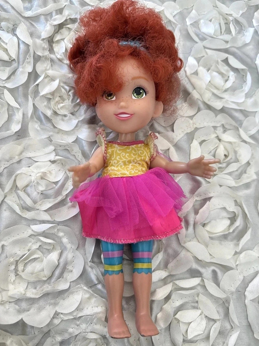 DISNEY JUNIOR FANCY NANCY JAKKS PACIFIC 10" DRESSED DOLL TOY